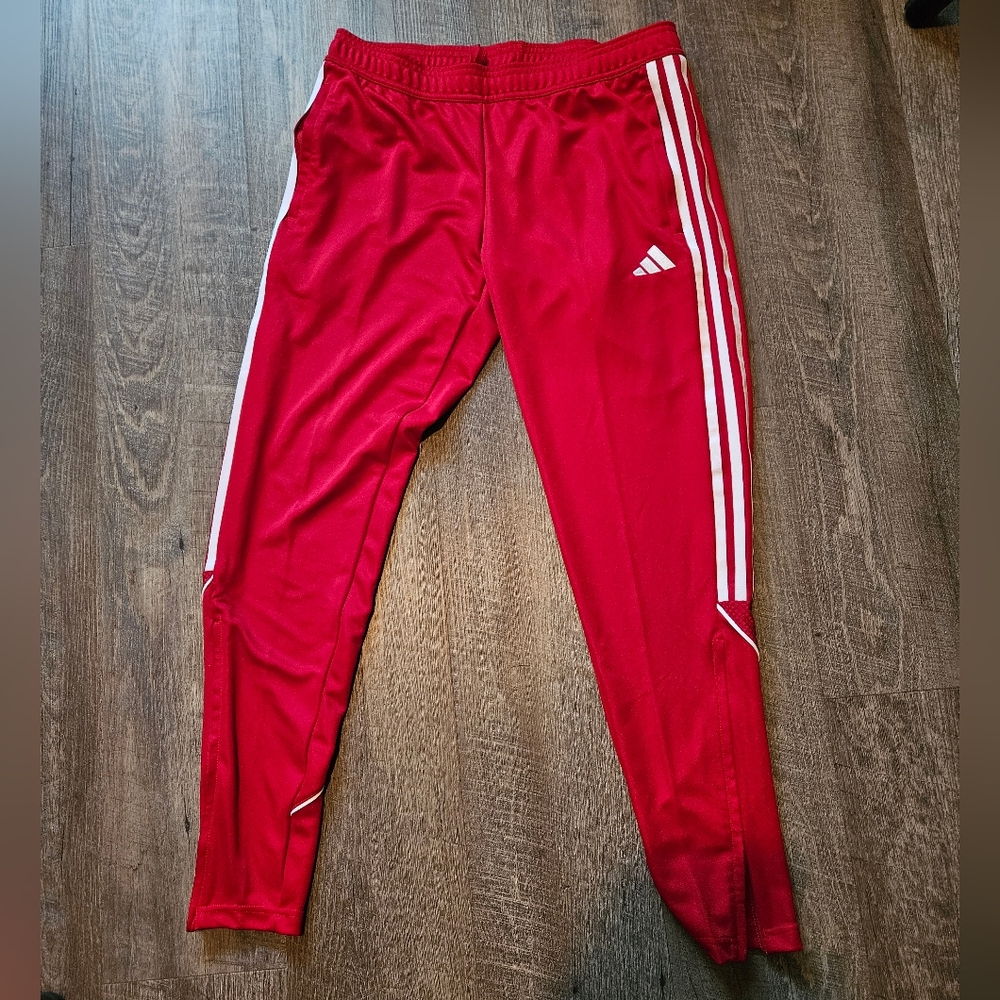 Adidas Red Tiro23 Soccer Joggers Women's